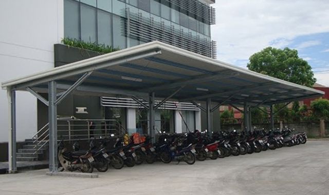 mẫu mái che canopy cho xe máy