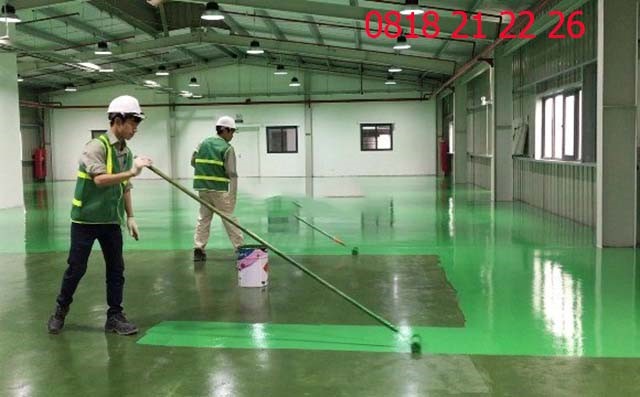 Thi công sơn Epoxy