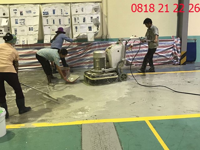 Xử lý bề mặt thi công