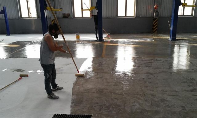 Thi công sơn Epoxy