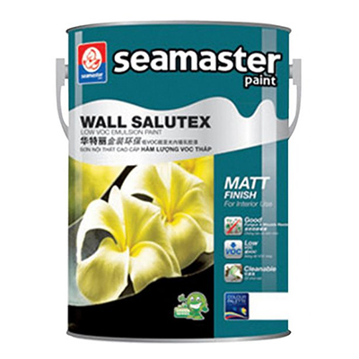 Sơn Nước Nội Thất Seamaster 7700 Wall Salutex Low Voc giúp bảo vệ tường nhà của bạn khỏi các tác nhân bên ngoài và đồng thời giảm thiểu độc tố trong không khí. Sản phẩm này có tính năng chống khuẩn, đảm bảo không gây hại cho sức khỏe người sử dụng. Hãy xem hình ảnh liên quan để cảm nhận sự khác biệt.
