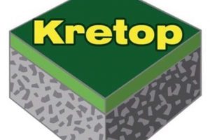 Sơn epoxy KRETOP bảo vệ sàn công nghiệp, bê tông, tường