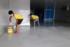 Sơn Epoxy trên nền gạch men – Giải pháp thi công hiện đại