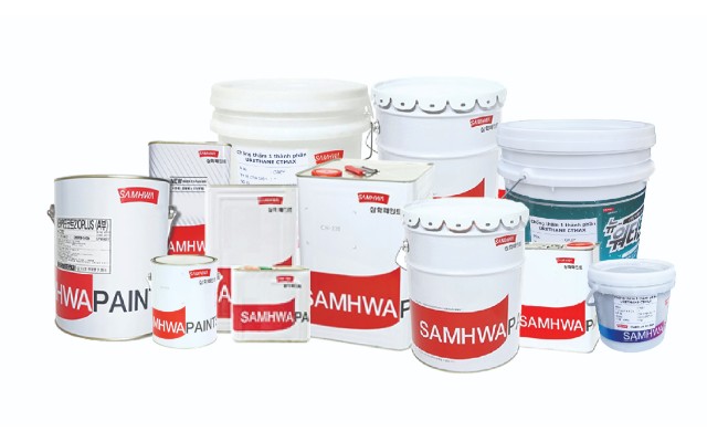 Các loại sản phẩm sơn Samhwa