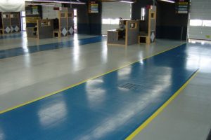 Sơn sàn nhà, sơn nền xưởng công nghiệp sơn Epoxy giá rẻ