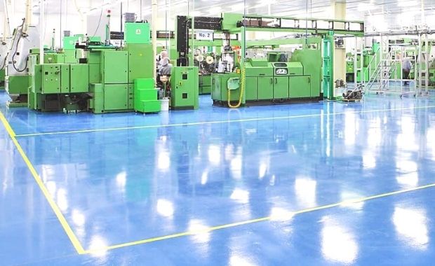Dịch vụ thi công sơn sàn epoxy nền nhà xưởng tại Long An 