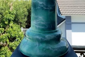 Sơn Giả Đá Màu Xanh