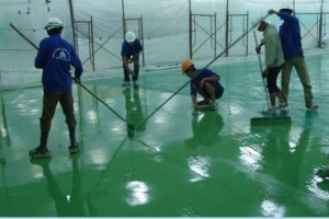 រចនា និងសាងសង់ថ្នាំលាប epoxy សម្រាប់រោងចក្រនៅកម្ពុជា 