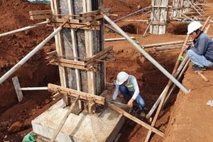 Thi công nền móng nhà xưởng chất lượng