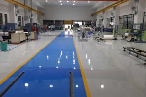 Dịch vụ thi công sơn sàn epoxy nền nhà xưởng tại HCM 