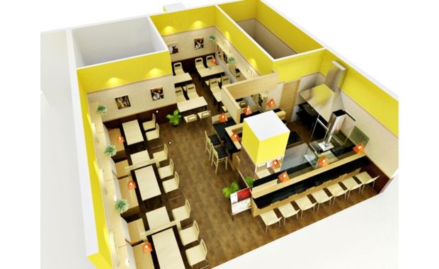 Thiết kế thi công quán ăn tiêu chuẩn