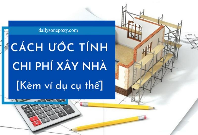 Cách tính chi phí thi công nhà phố trọn gói