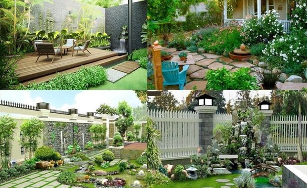 Vật liệu phù hợp với không gian biệt thự sân vườn