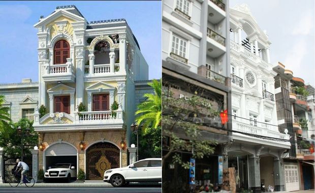 Nhà phố cổ điển