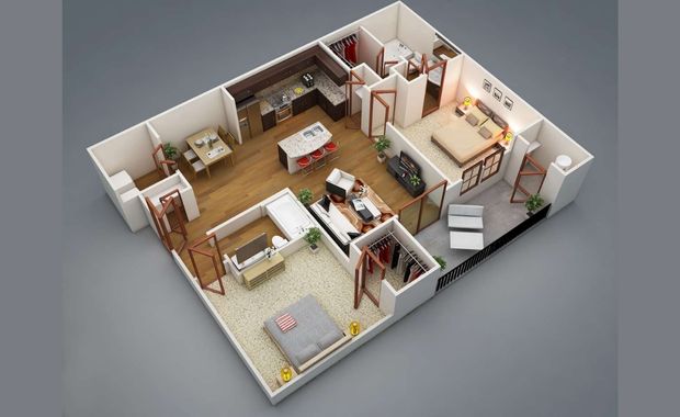 Dễ dàng cho việc bố trí