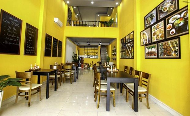 Mẫu thiết kế quán ăn gây ấn tượng