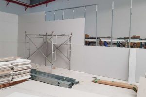 Dịch vụ thi công vách thạch cao nhà xưởng