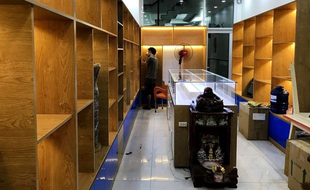 Quy trình thi công shop đúng tiêu chuẩn