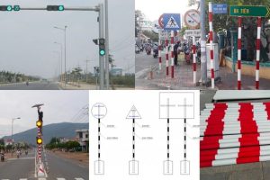 Thi công biển báo giao thông tiêu chuẩn mới nhất 2026