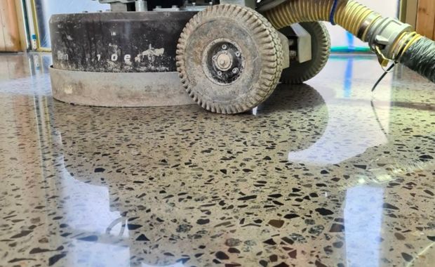 Mài bề mặt terrazzo