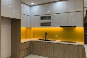 Thi công tủ bếp gỗ công nghiệp chất lượng