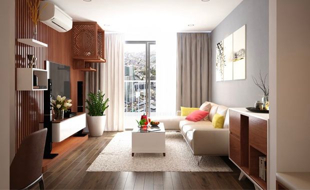 Mẫu thiết kế thi công nội thất phòng khách đẹp