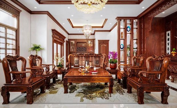 Mẫu thiết kế thi công nội thất phòng khách đẹp