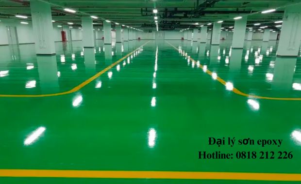 Đơn vị thi công sơn epoxy nền nhà xưởng tại Tiền Giang