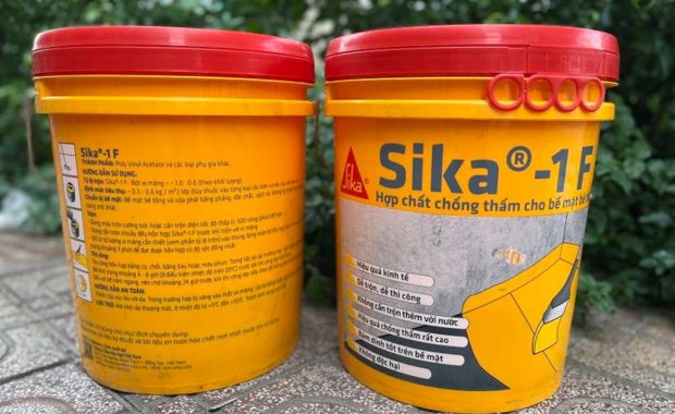 1 thùng Sika chống thấm sơn được bao nhiêu m2?