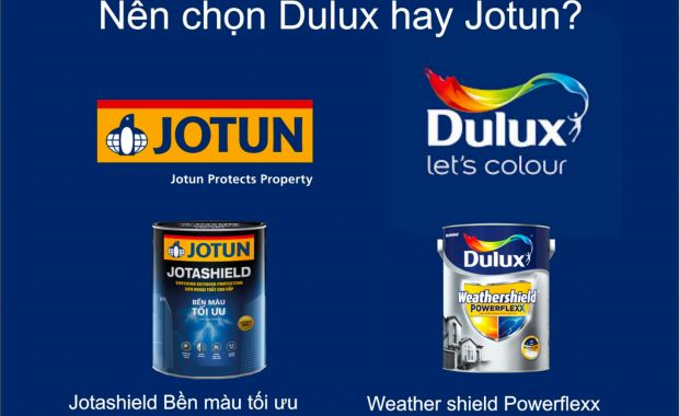 Sơn Dulux Hay Jotun Tốt Hơn?