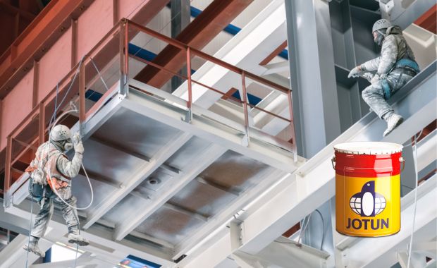 Sơn Epoxy Jotun Cho Bề Mặt Sắt Thép Hoàn Hảo