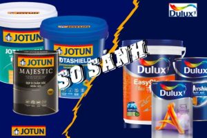 So sánh sơn Jotun và Dulux loại nào tốt hơn