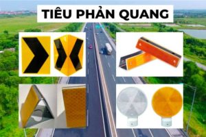Thi công lắp dựng tiêu phản quang giao thông 