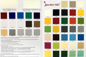 Bảng Màu Sơn Hoa Việt Mới Nhất Năm 2026 hiện nay