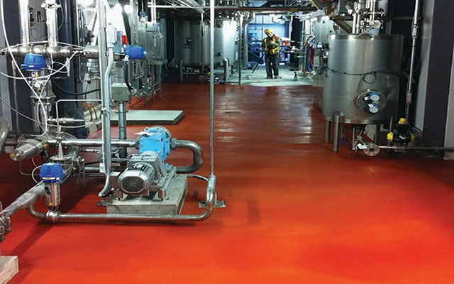 Sơn sàn epoxy kháng hóa chất