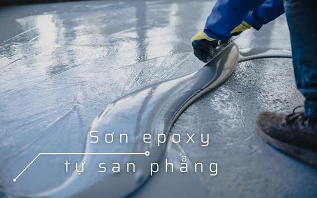 Sơn epoxy tự san phẳng có khả năng chống thấm tốt