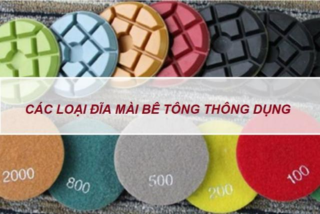 Tìm hiểu các loại đĩa mài phổ biến trên thị trường