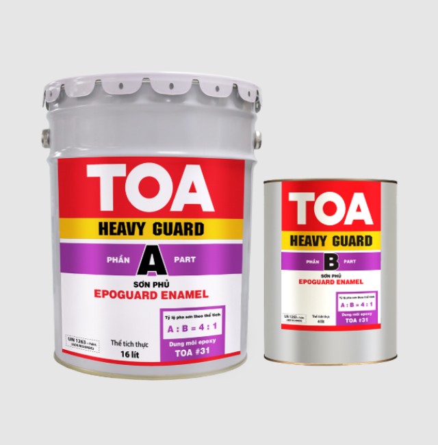 Sơn phủ epoxy 2 thành phần Epoguard Enamel