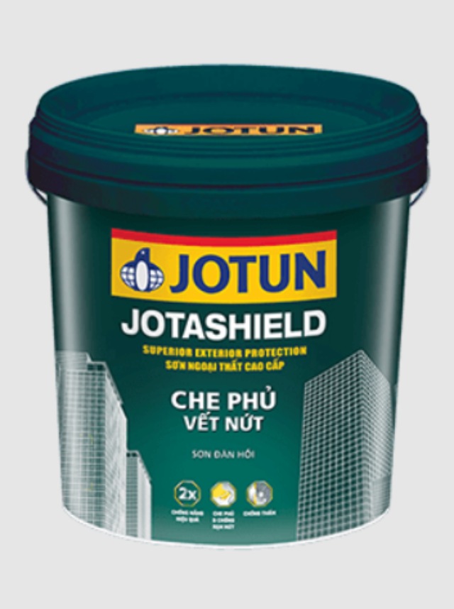 Sơn Jotun Jotashield che phủ vết nứt