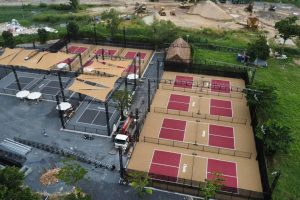 Thi công sân Pickleball đẹp, hiện đại, chuẩn thi đấu tại Kon Tum