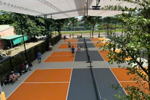 Thi công sân Pickleball đẹp, hiện đại, chuẩn thi đấu tại Quảng Nam