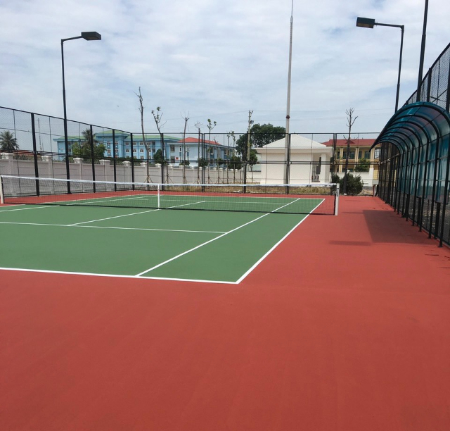Mẹo giúp tiết kiệm giá thi công sân tennis hiệu quả