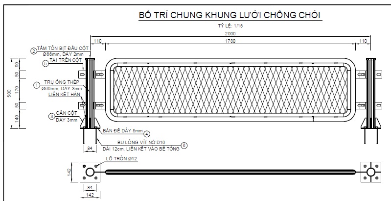 Gia Công Lưới Theo Bản Vẽ, Kiểm Tra Lớp Phủ, Độ Cong