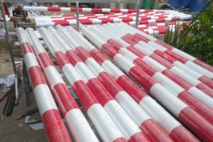 Báo giá cột biển báo giao thông D80 mạ kẽm, chống gỉ, giá tốt