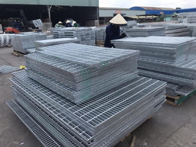 QUY TRÌNH SẢN XUẤT LƯỚI CHẮN RÁC & TẤM GRATING