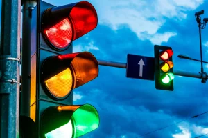 Sản xuất đèn giao thông 2 màu, 3 màu, năng lượng mặt trời