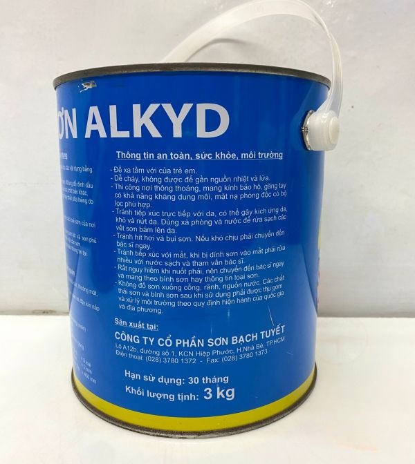 Sơn Bạch Tuyết 3kg giá bao nhiêu? & Ứng dụng thực tế