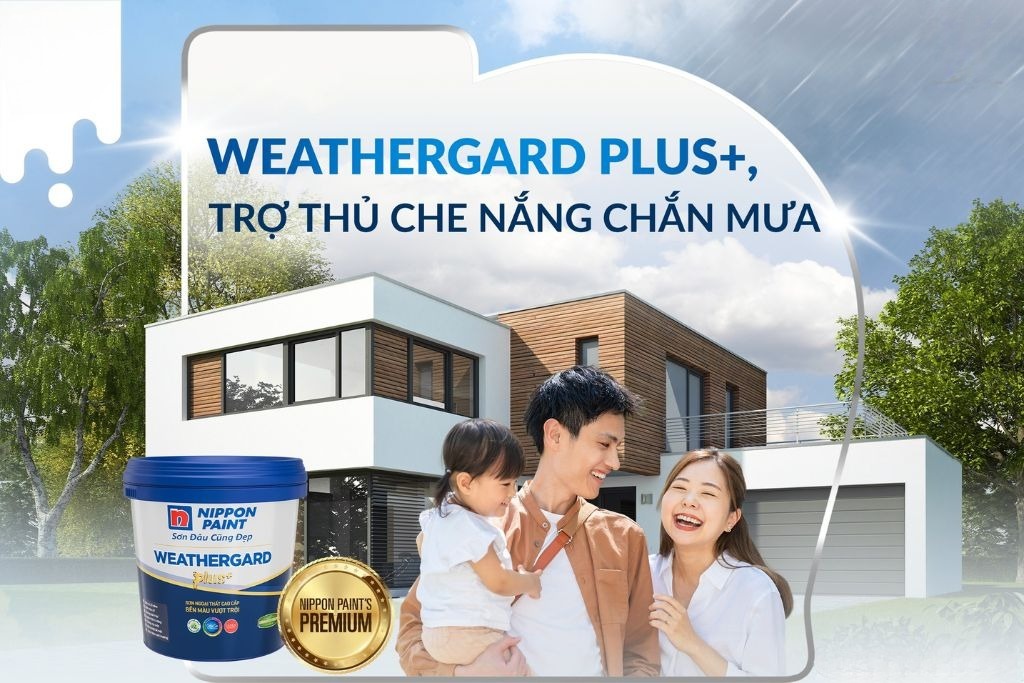 Những ưu điểm nổi bật của sơn Nippon Weathergard Plus