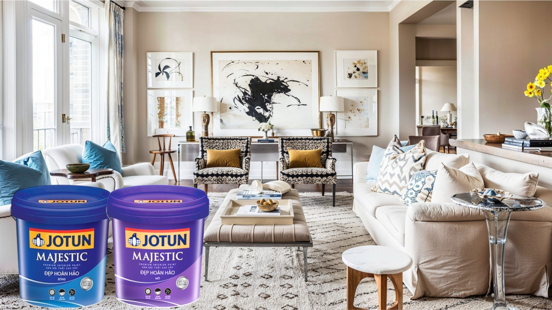 Ưu điểm vượt trội của dòng sơn Jotun Majestic