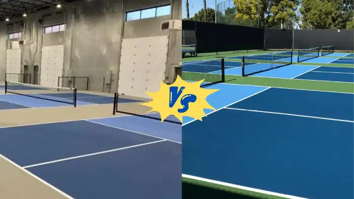 Khác biệt giữa thi công sân tennis trong nhà và ngoài trời